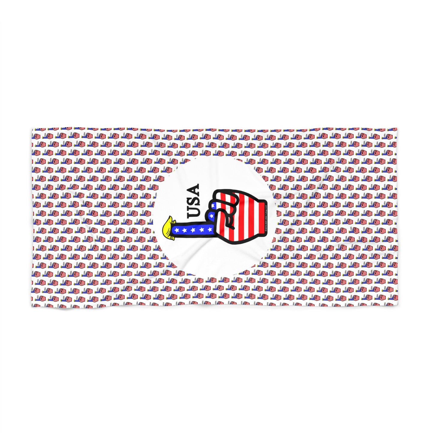 USA-1 Themed Beach Towel, USA Decor, Summer Beach Accessory, Fun Pool Towels, Holiday Gift, Beach Picnic Essential