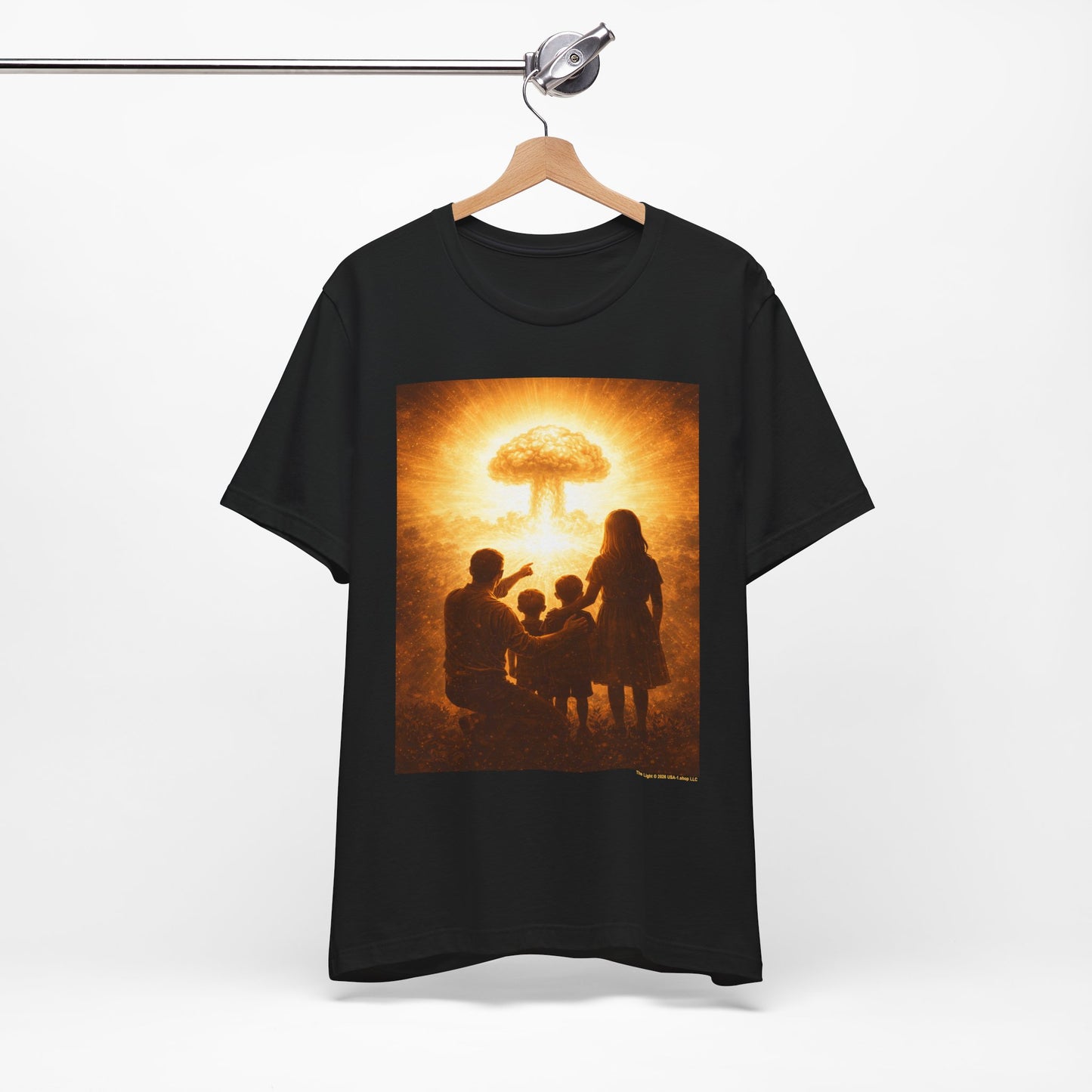 The Light on Classic Black T