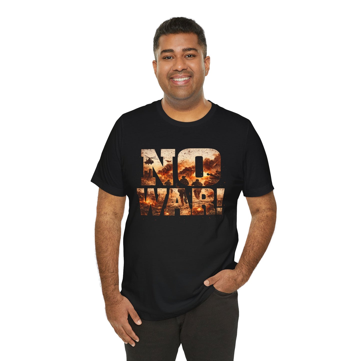 NO WAR! Protest Tee — Anti-War Statement T-Shirt