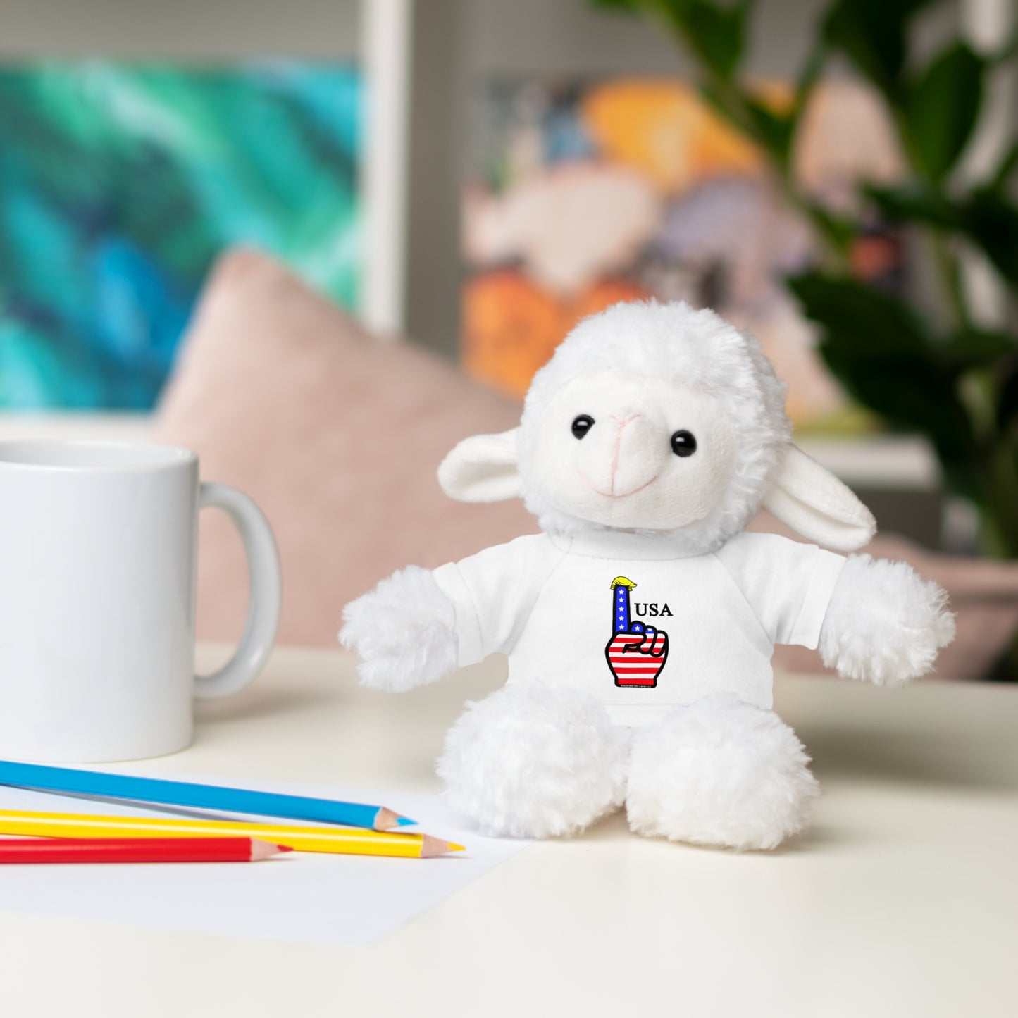 USA-1 Themed Stuffed Animals with Tee