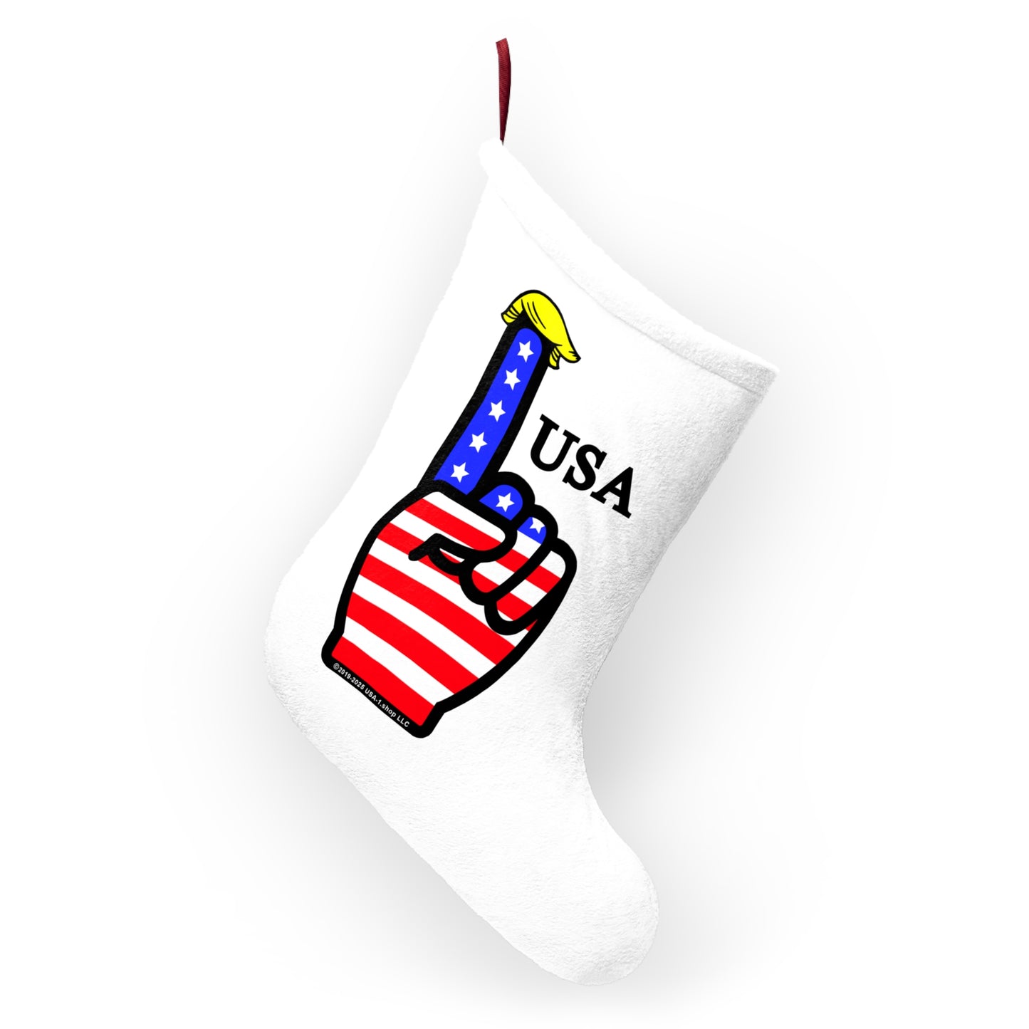 USA-1 Themed Christmas Stockings, Patriotic Decor, Holiday Essentials, Gifts for Kids, Fun Stockings for Christmas