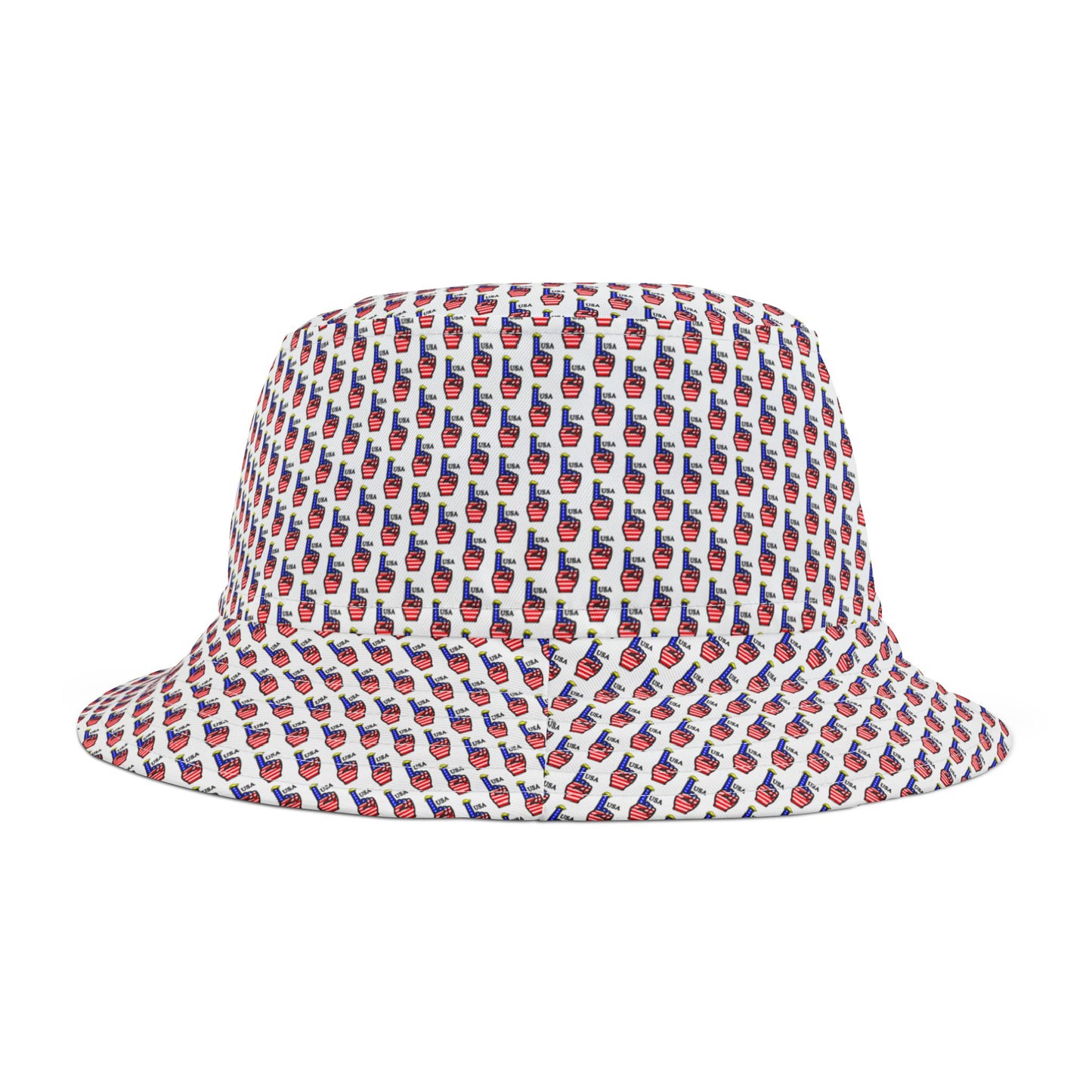 USA-1 Themed Style 1 Trendy Men's Bucket Hat for His Summer Fun, Festival Essential, Beach Accessory, Unique Gift, Outdoor Style (Copy)