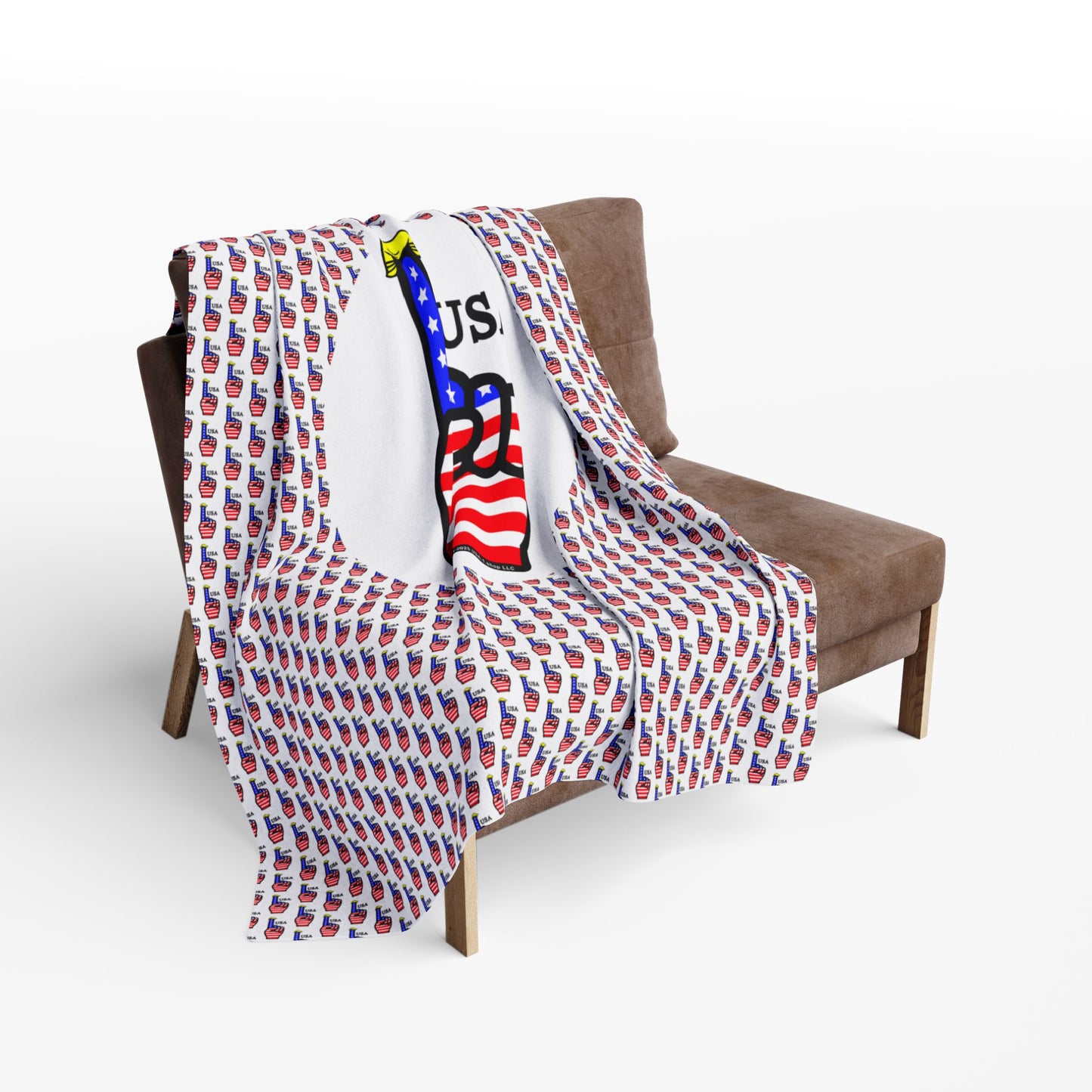 USA-1 Themed Style 2 Arctic Fleece Blanket