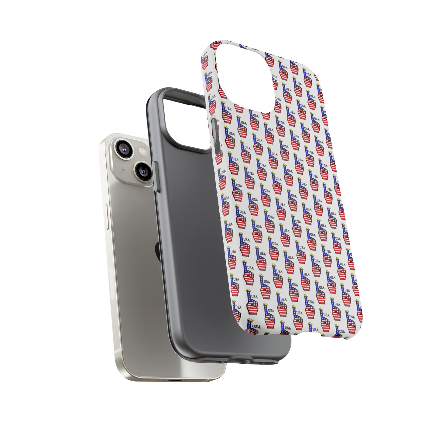 USA-1 Themed Tough Cases - Fun Phone Case, Stylish Protective Case, Gifts for Teens, Unique Phone Accessories, Birthday Gifts, Casual Style