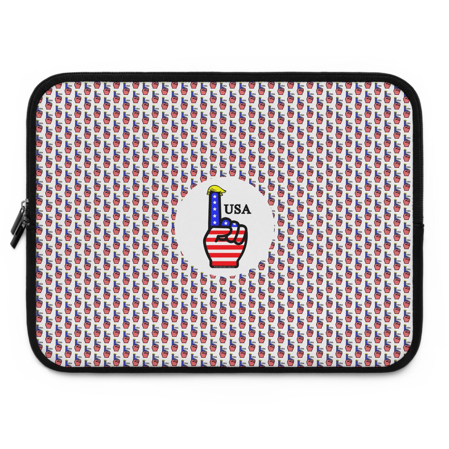 USA-1 Themed Style 2 Laptop Sleeve - Perfect for Students, Professionals, and Holidays like Independence Day, 4th of July, USA Pride