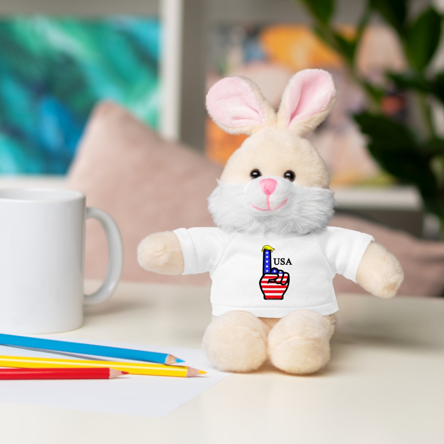 USA-1 Themed Stuffed Animals with Tee