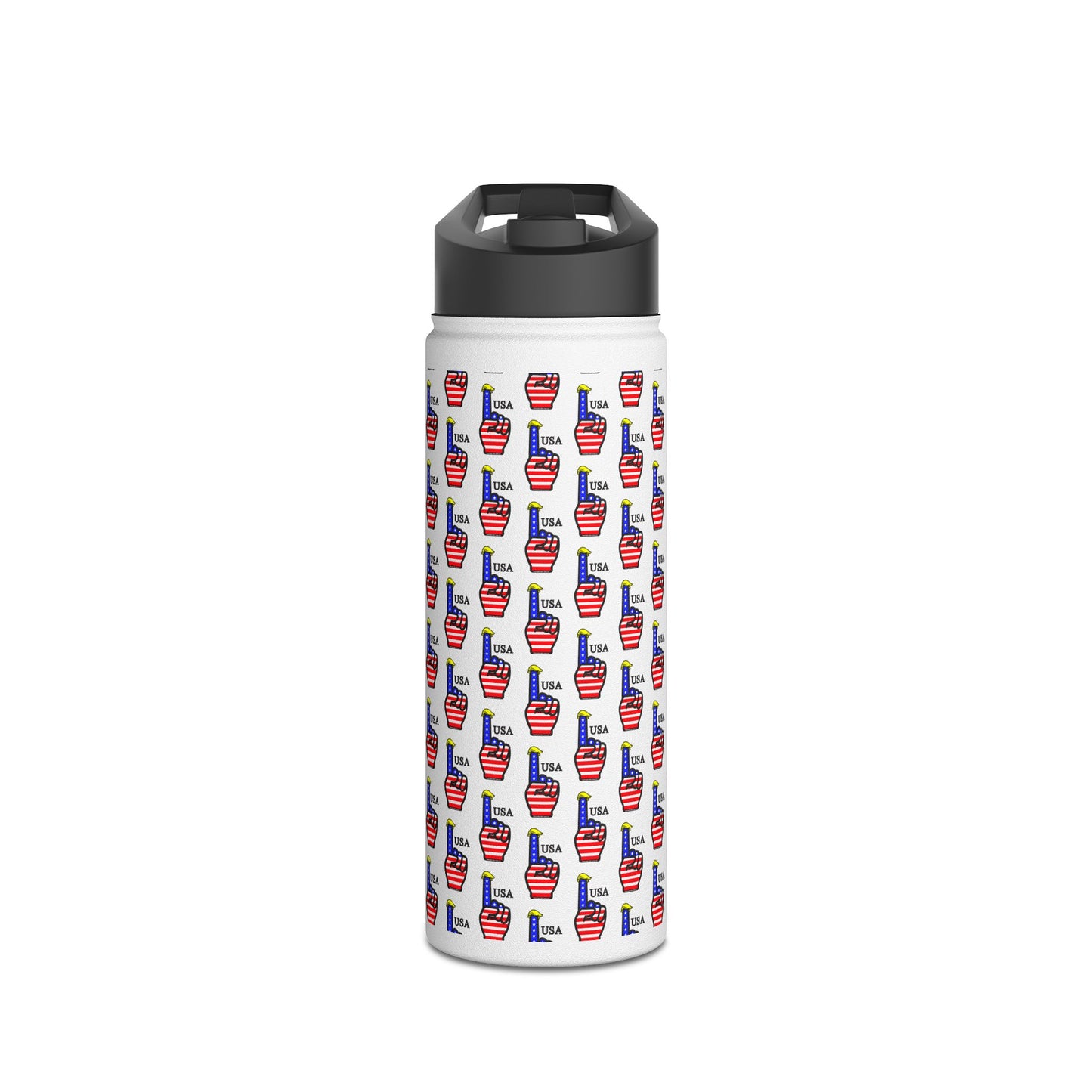 USA-1 Themed Stainless Steel Water Bottle | USA Spirit, Eco-Friendly Drinkware, Outdoor Gear, Gifts for Travelers, Sports Events, Festivals