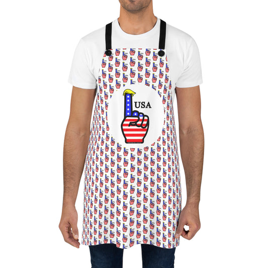 USA-1 Themed Style 3 Apron, Fun Cooking Gift for Him, Party Apron, BBQ Accessory, Foodie Gift for Election Party (Copy)