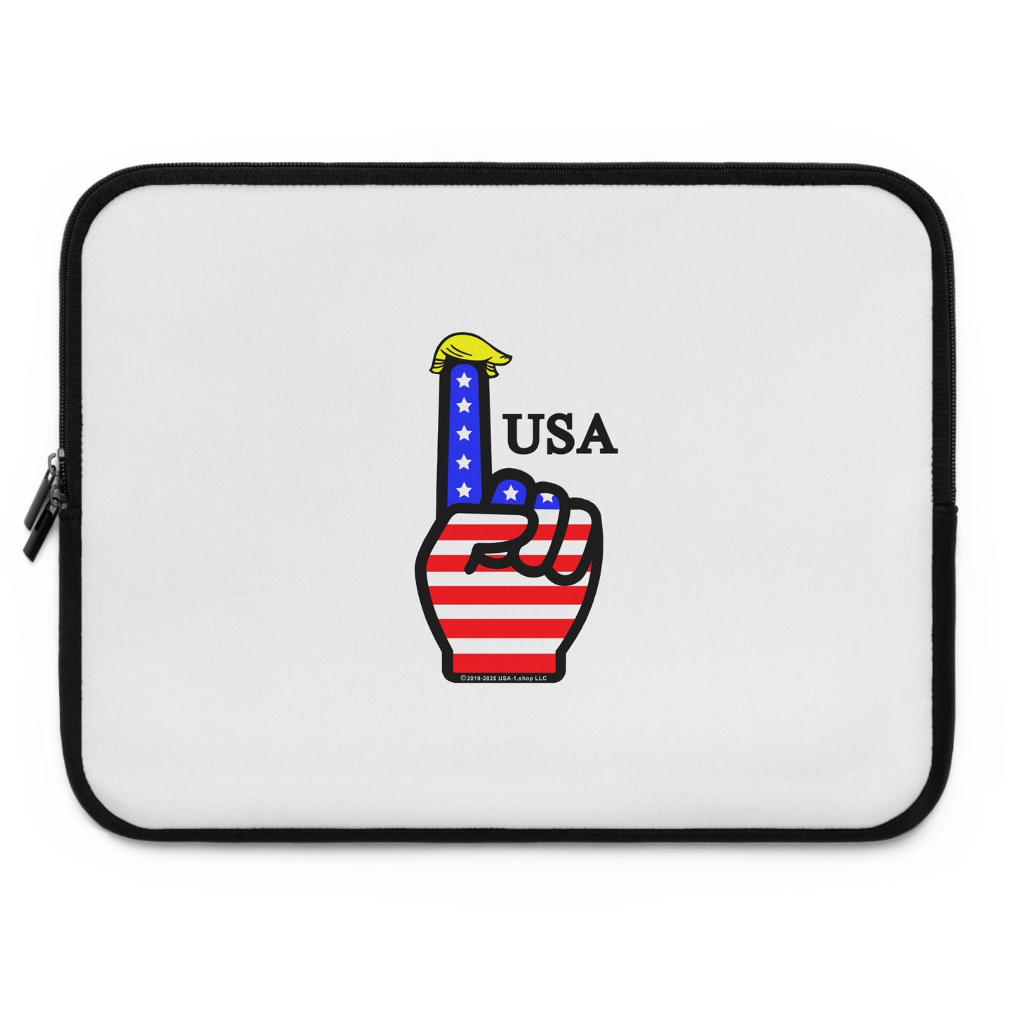 USA-1 Themed Style 1 Laptop Sleeve - Perfect for Students, Professionals, and Holidays like Independence Day, 4th of July, USA Pride