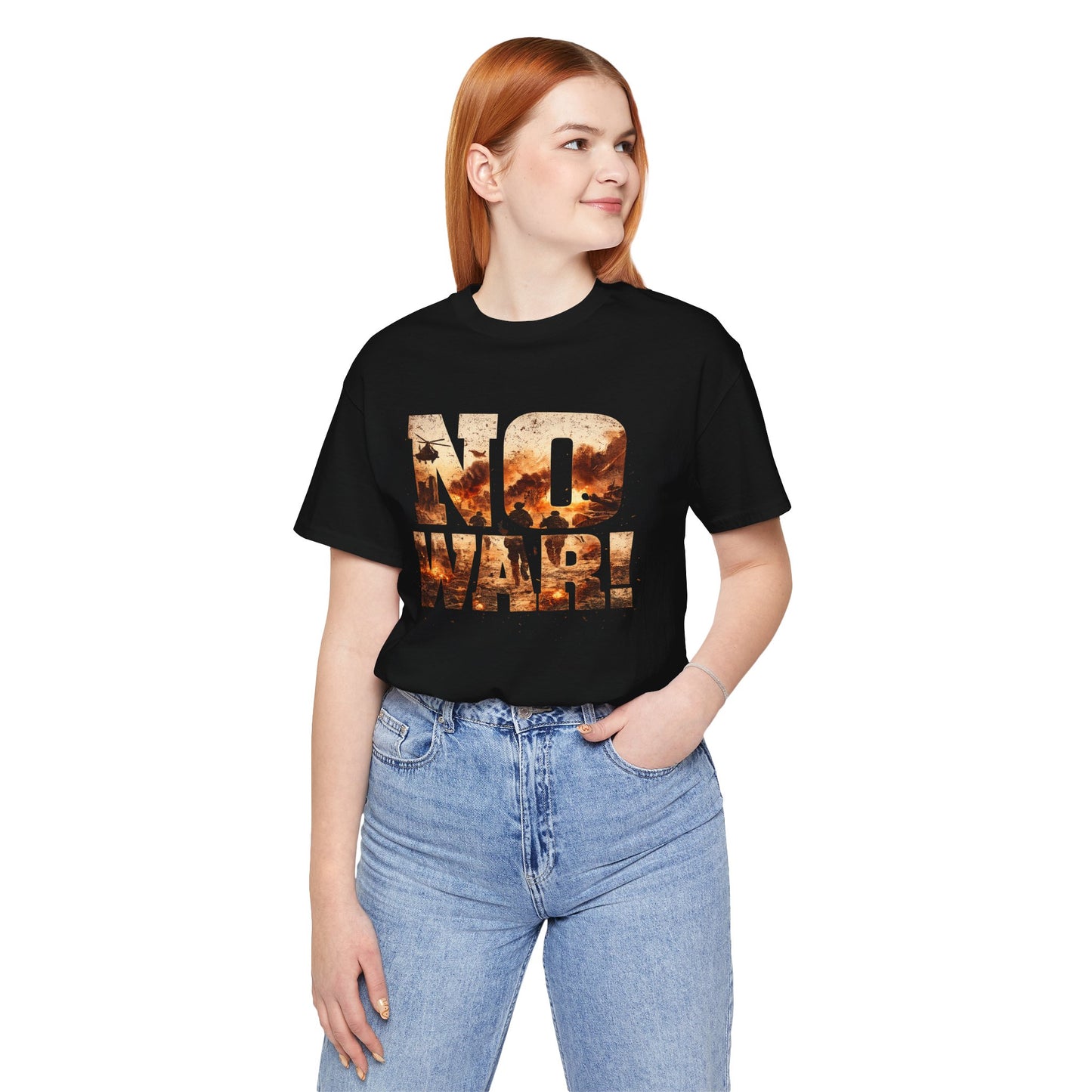 NO WAR! Protest Tee — Anti-War Statement T-Shirt