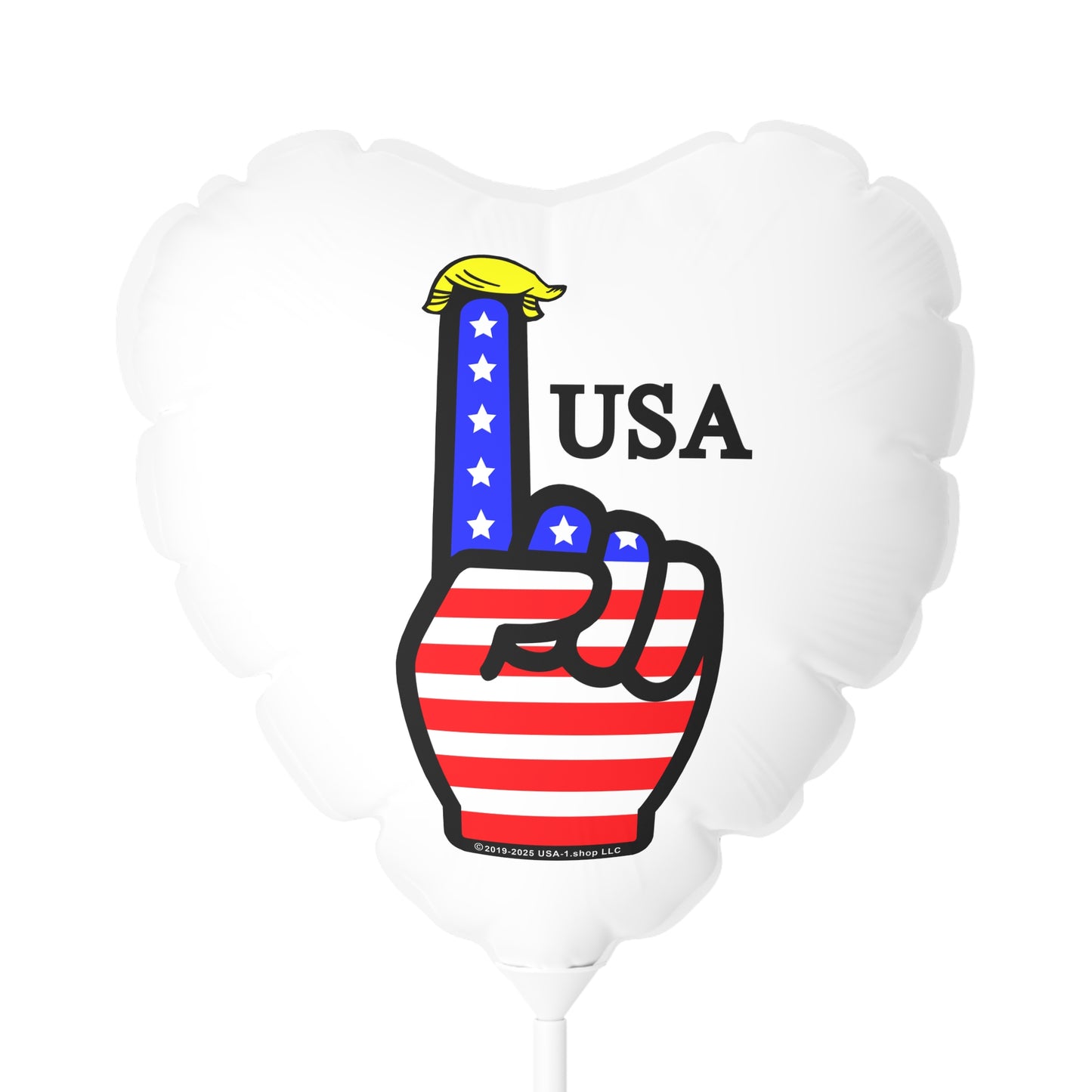 USA-1 Themed Style 2 Balloons, 4th of July Decor, USA Celebration Balloons, Event Party Supplies, Independence Day Decorations