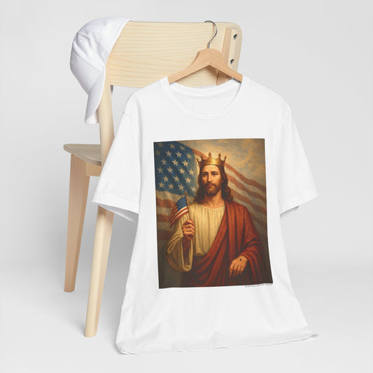 God & Country on Classic White T