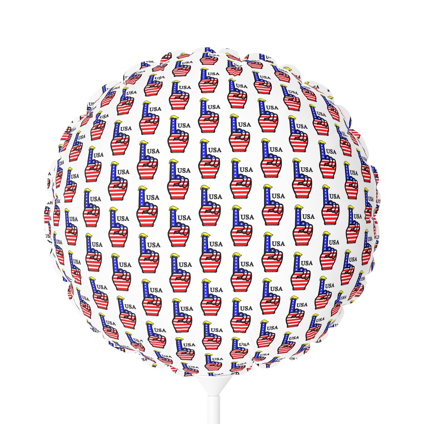 USA-1 Themed Style 2 Balloons, 4th of July Decor, USA Celebration Balloons, Event Party Supplies, Independence Day Decorations