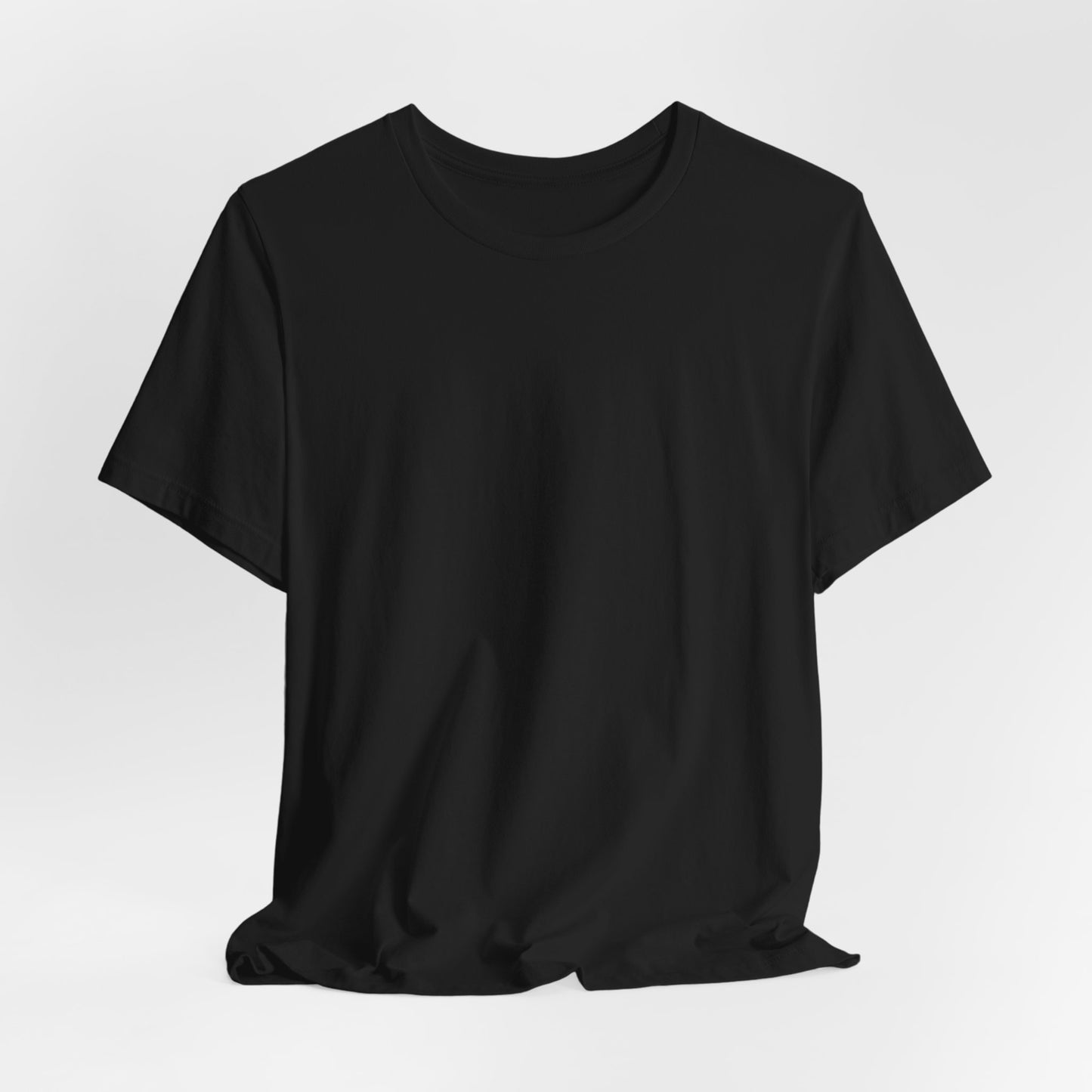 Expect Delays on Classic Black T - Back Side Print