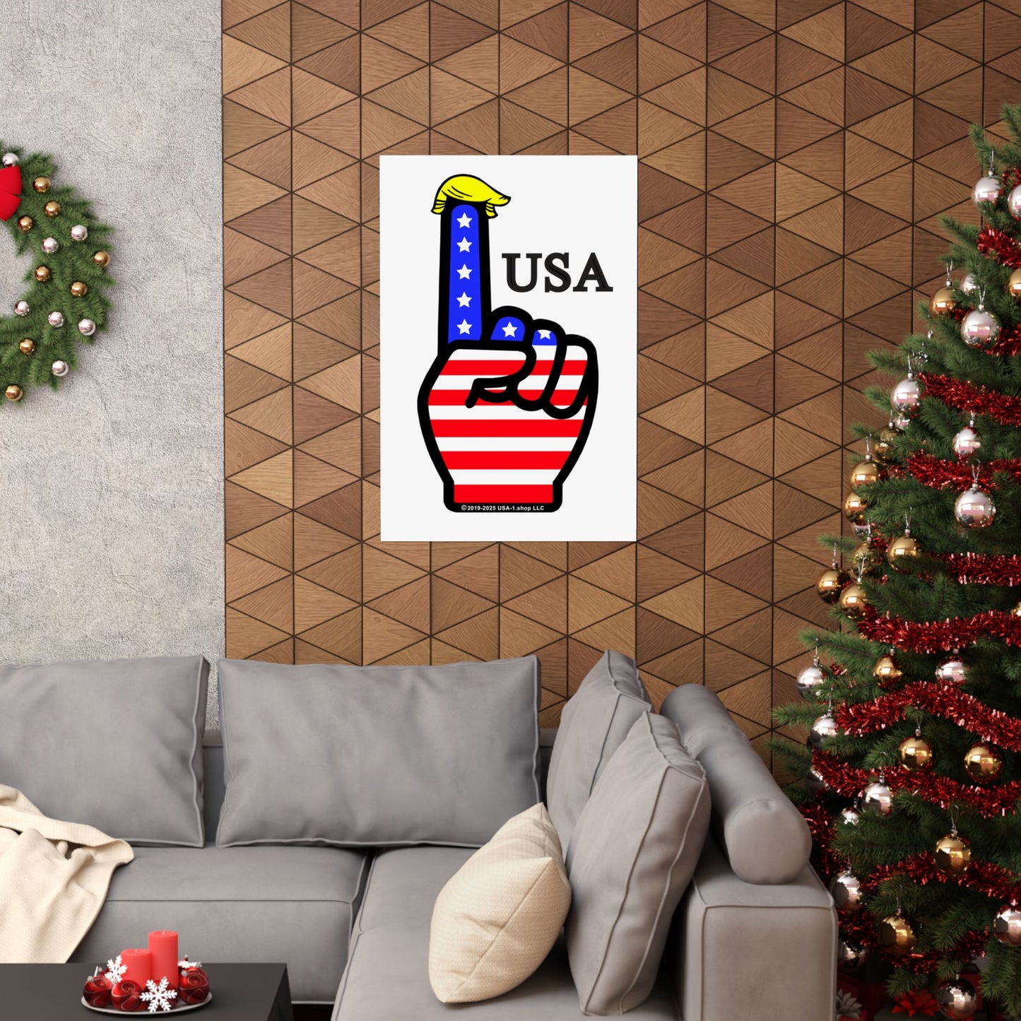 USA-1 Themed Style 1 Matte Vertical Posters