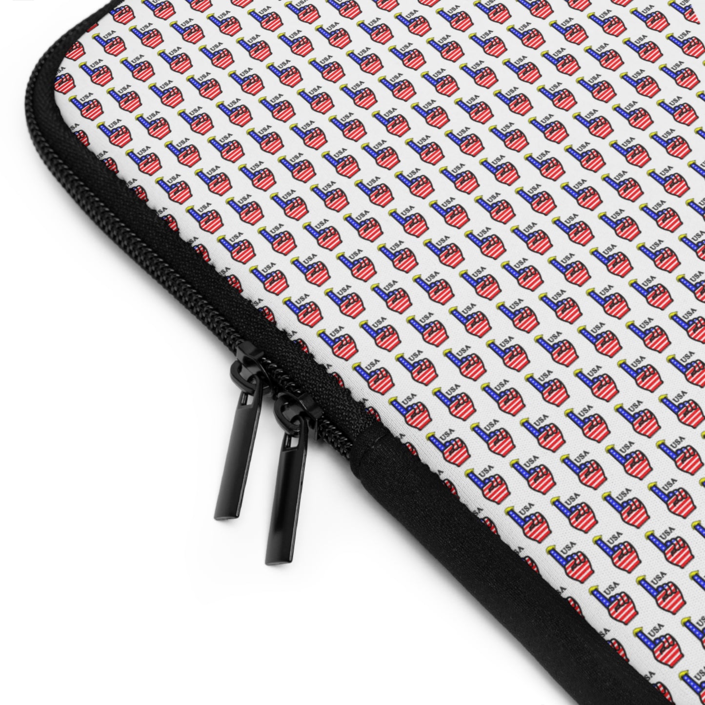 USA-1 Themed Style 2 Laptop Sleeve - Perfect for Students, Professionals, and Holidays like Independence Day, 4th of July, USA Pride
