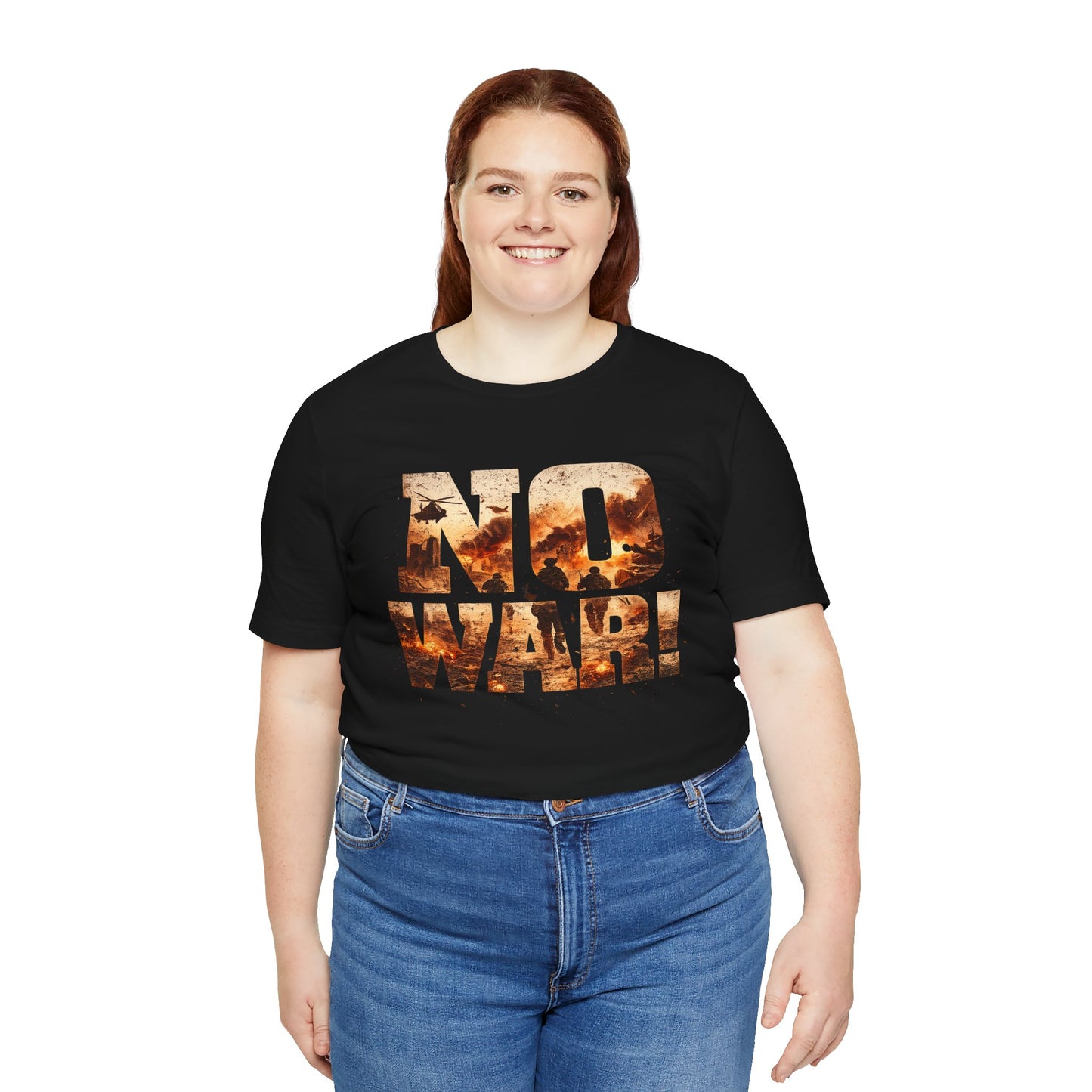 NO WAR! Protest Tee — Anti-War Statement T-Shirt