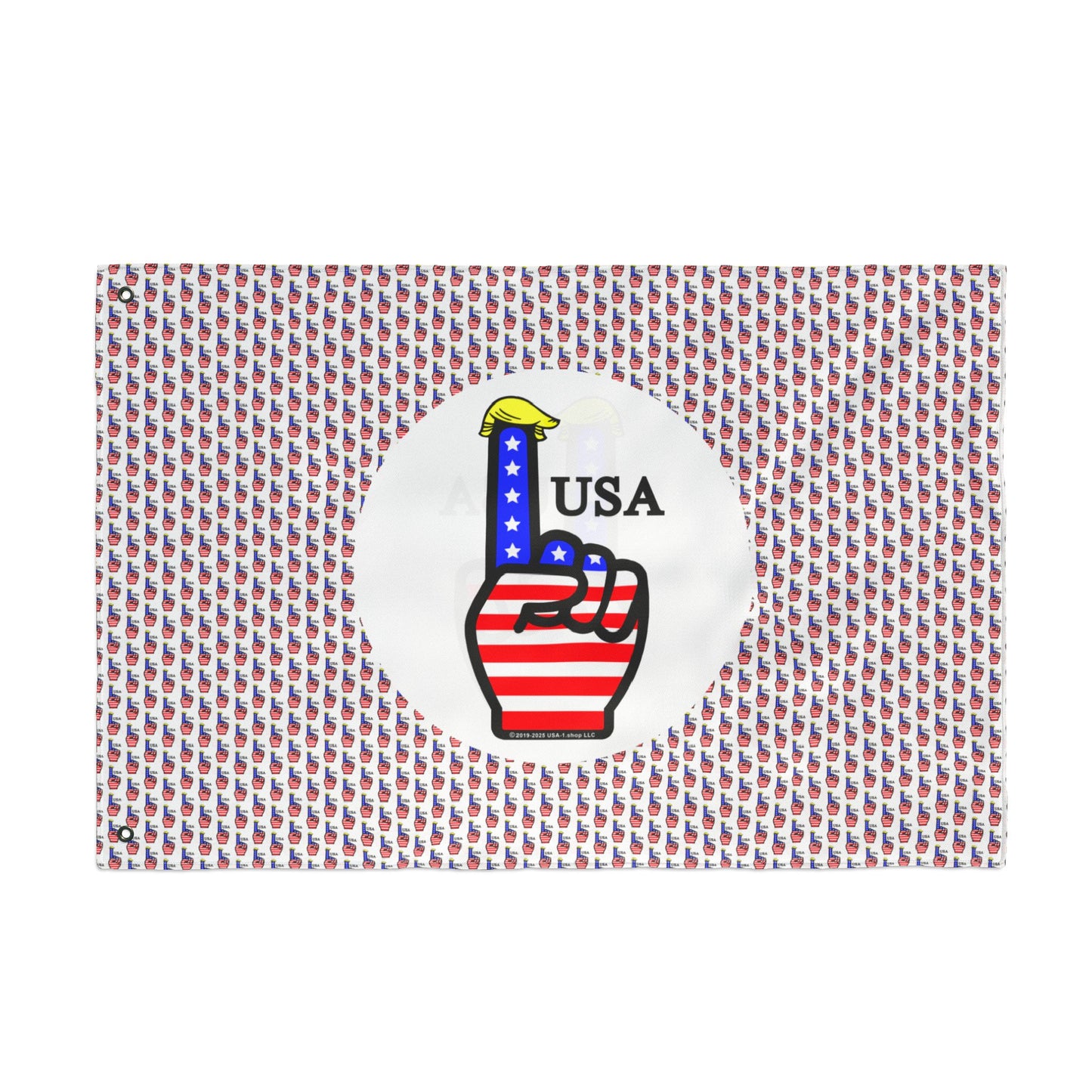 USA-1 Themed Style 2 Double-Sided Flag for Celebrations, Patriotic Decor, Sports Events, Home Garden, Outdoor Activities