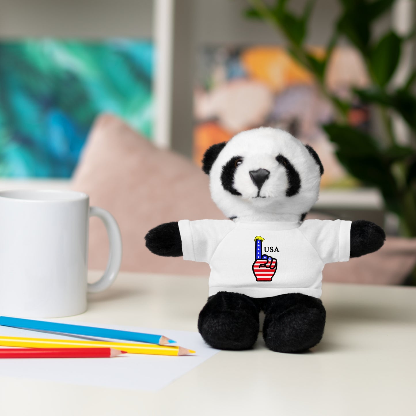 USA-1 Themed Stuffed Animals with Tee