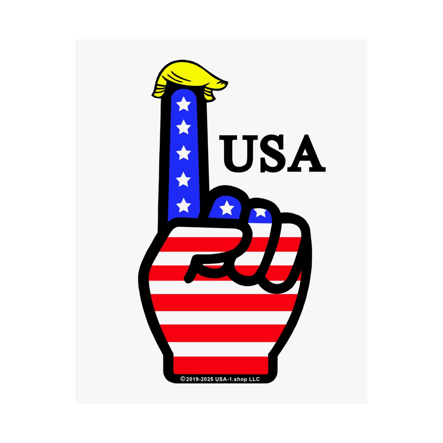 USA-1 Themed Style 1 Matte Vertical Posters