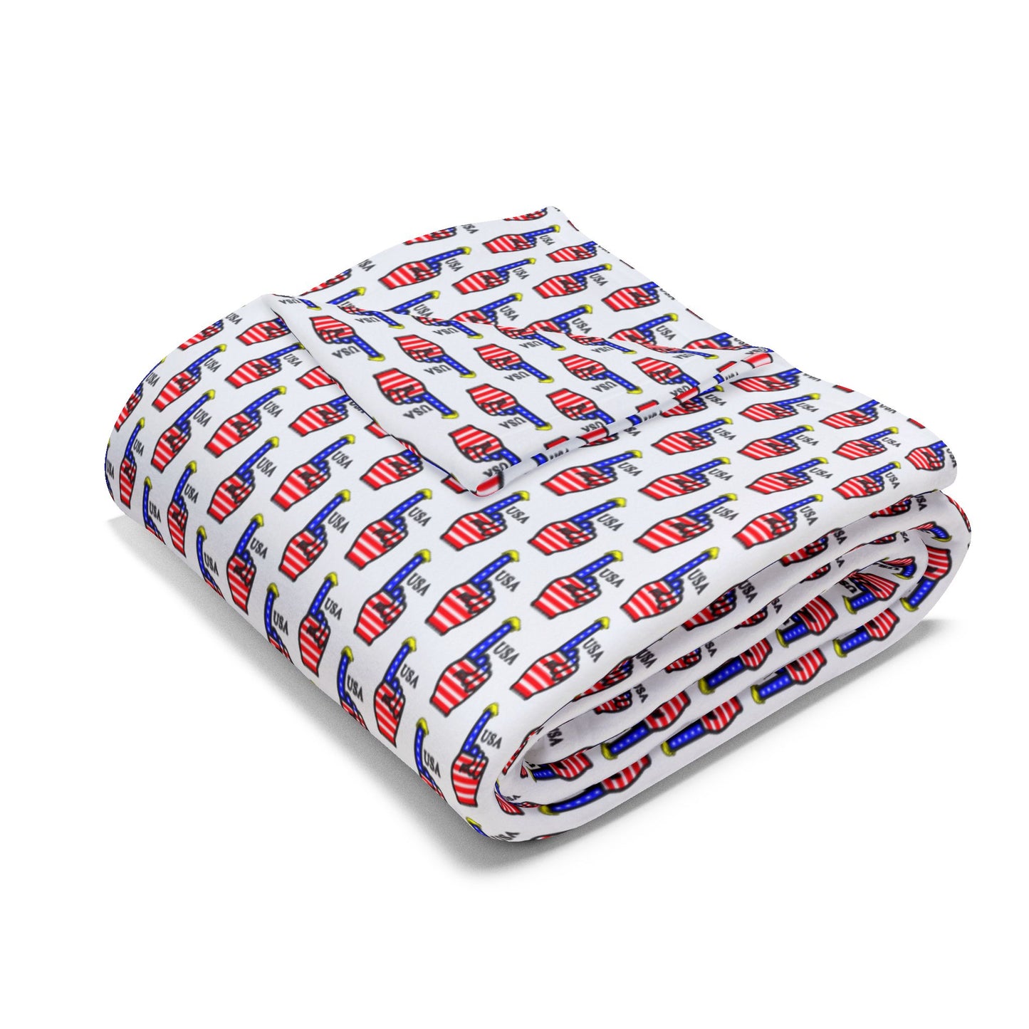 USA-1 Themed Style 2 Arctic Fleece Blanket