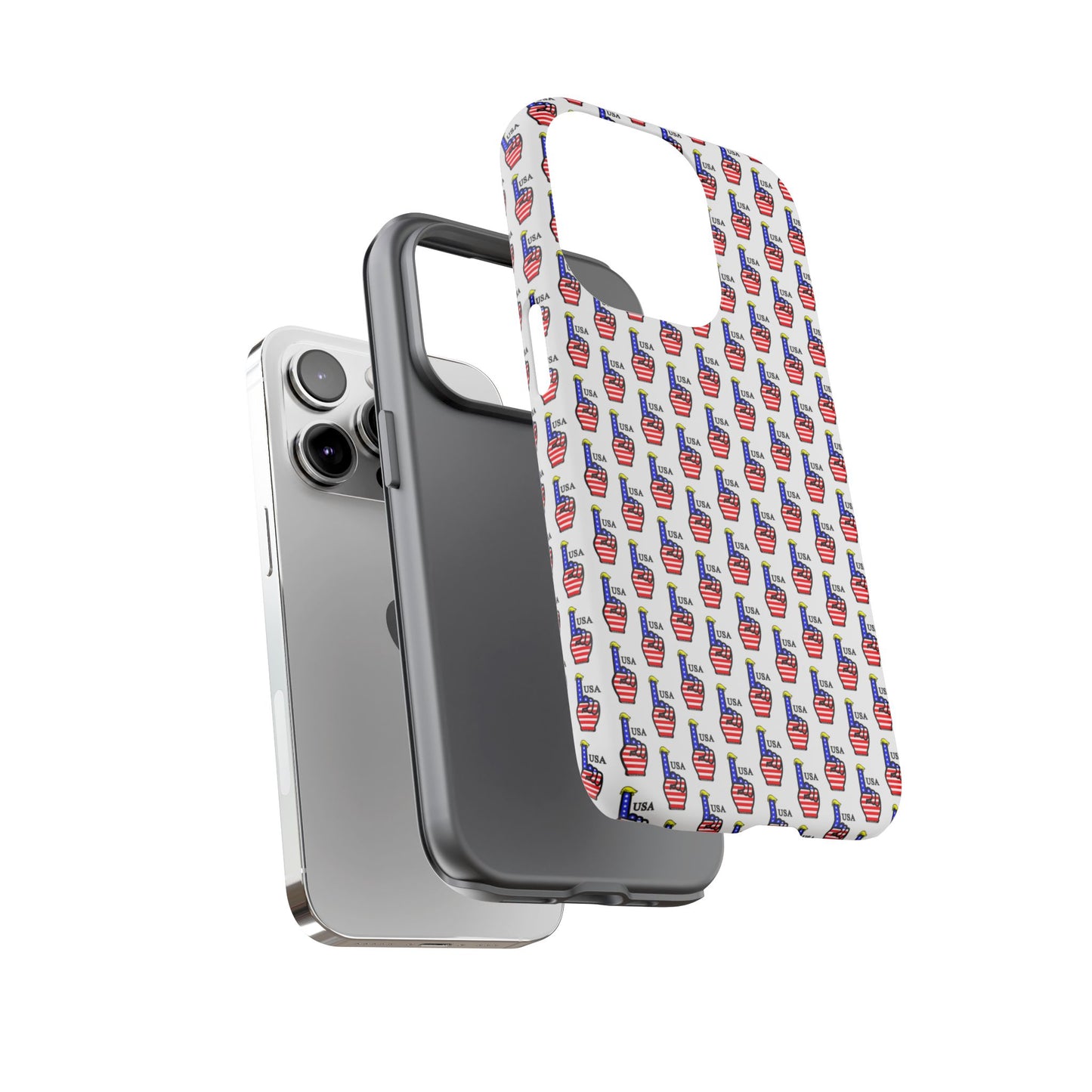 USA-1 Themed Tough Cases - Fun Phone Case, Stylish Protective Case, Gifts for Teens, Unique Phone Accessories, Birthday Gifts, Casual Style