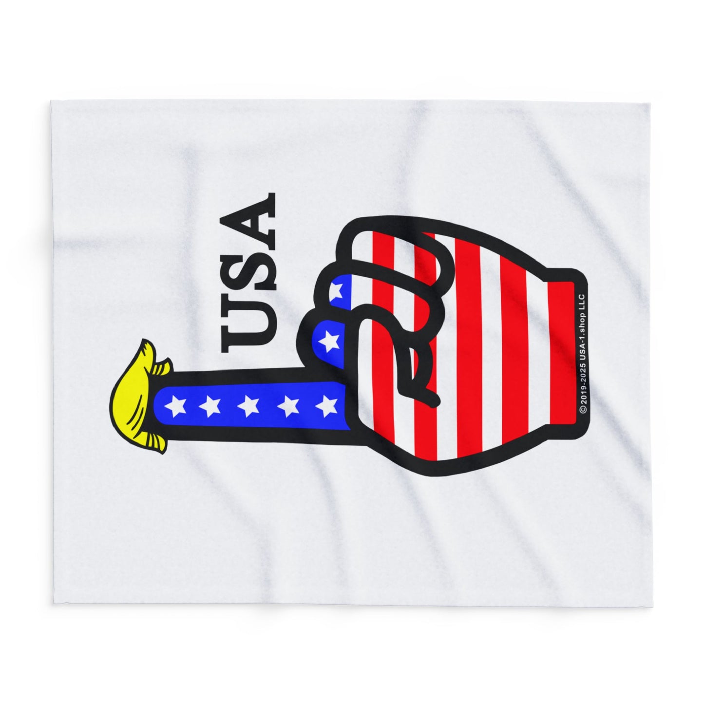 USA-1 Themed Style 1 Arctic Fleece Blanket