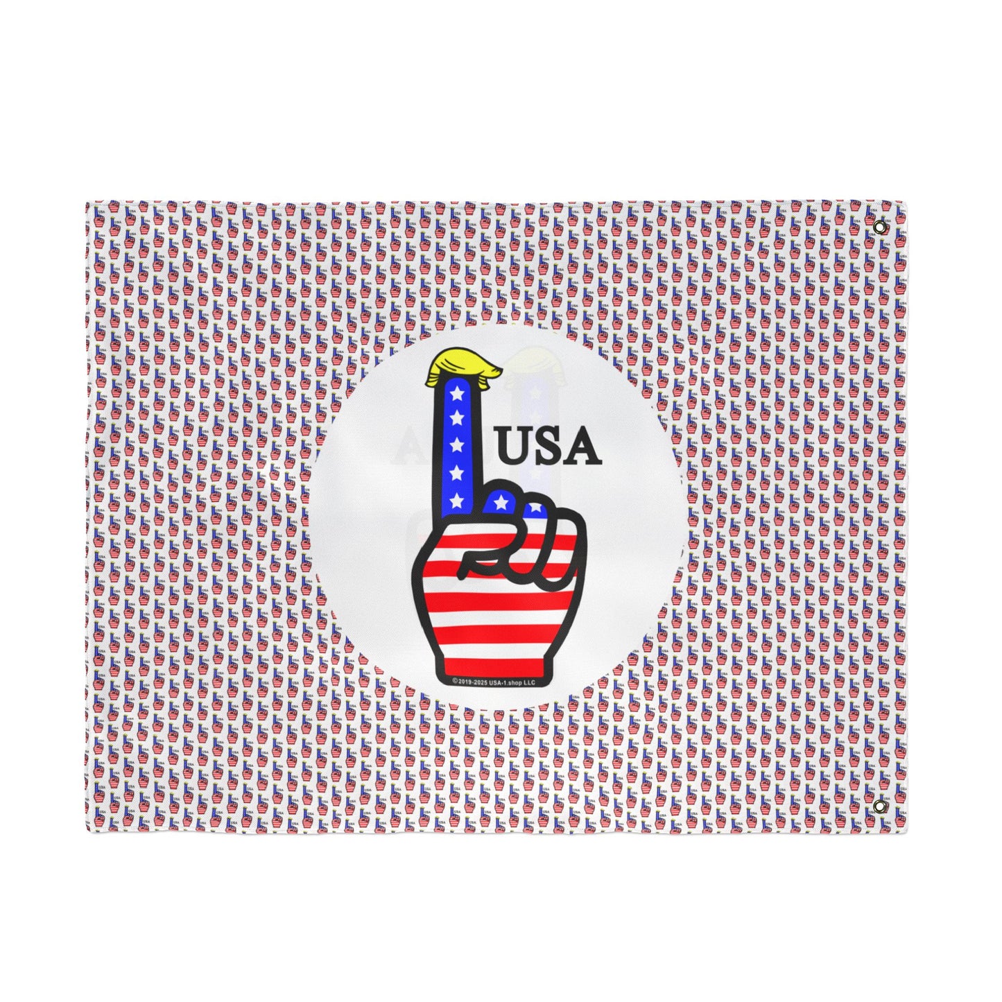USA-1 Themed Style 2 Double-Sided Flag for Celebrations, Patriotic Decor, Sports Events, Home Garden, Outdoor Activities