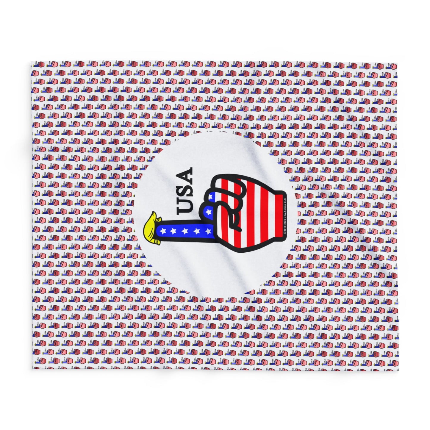 USA-1 Themed Style 2 Arctic Fleece Blanket
