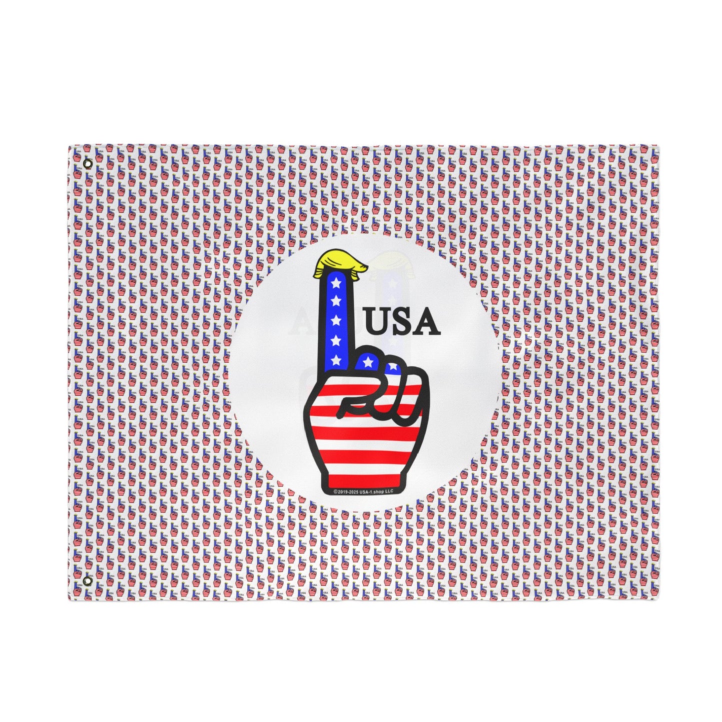 USA-1 Themed Style 2 Double-Sided Flag for Celebrations, Patriotic Decor, Sports Events, Home Garden, Outdoor Activities