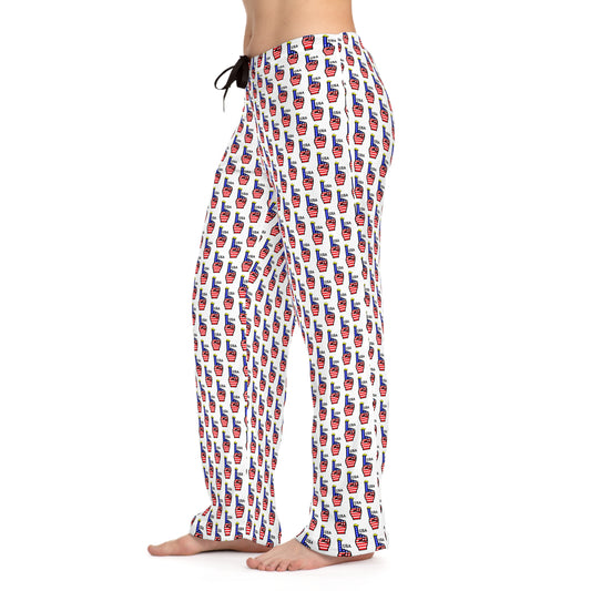 USA-1 Themed Cozy Women's Pajama Pants, Fun Print Lounge Wear, Gift for Her, Relaxed Sleepwear, Perfect for Relaxing Days, Home Comforts, Unique [...]