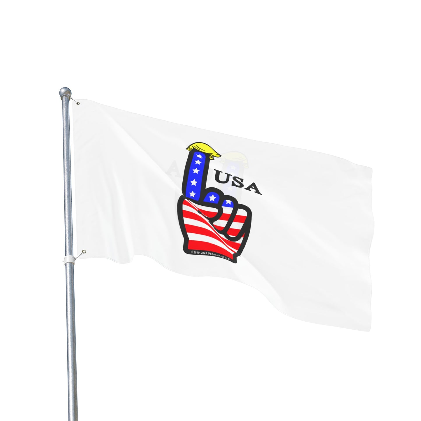 USA-1 Themed Style 1 Double-Sided Flag for Celebrations, Patriotic Decor, Sports Events, Home Garden, Outdoor Activities