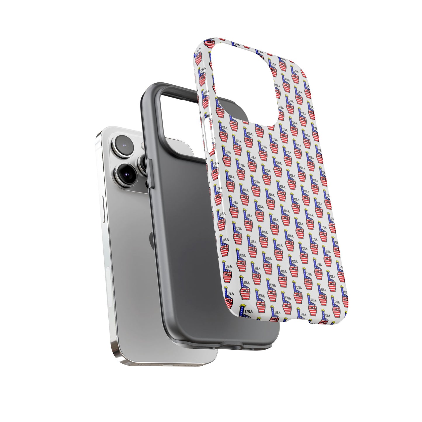 USA-1 Themed Tough Cases - Fun Phone Case, Stylish Protective Case, Gifts for Teens, Unique Phone Accessories, Birthday Gifts, Casual Style