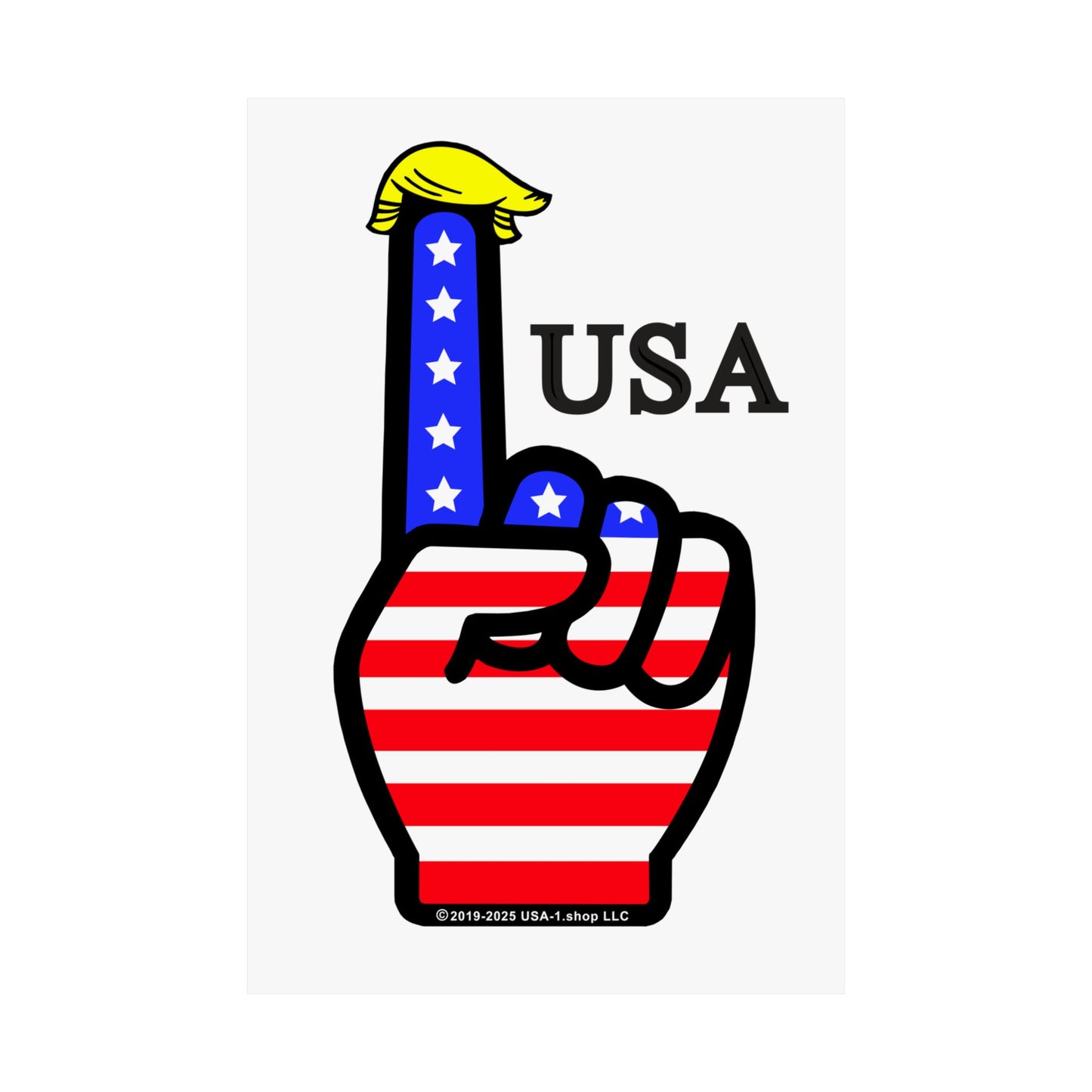 USA-1 Themed Style 1 Matte Vertical Posters