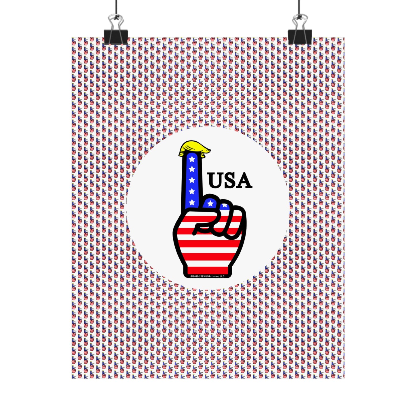 USA-1 Themed Style 2 Matte Vertical Posters