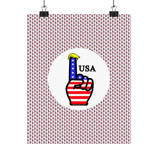 USA-1 Themed Style 2 Matte Vertical Posters