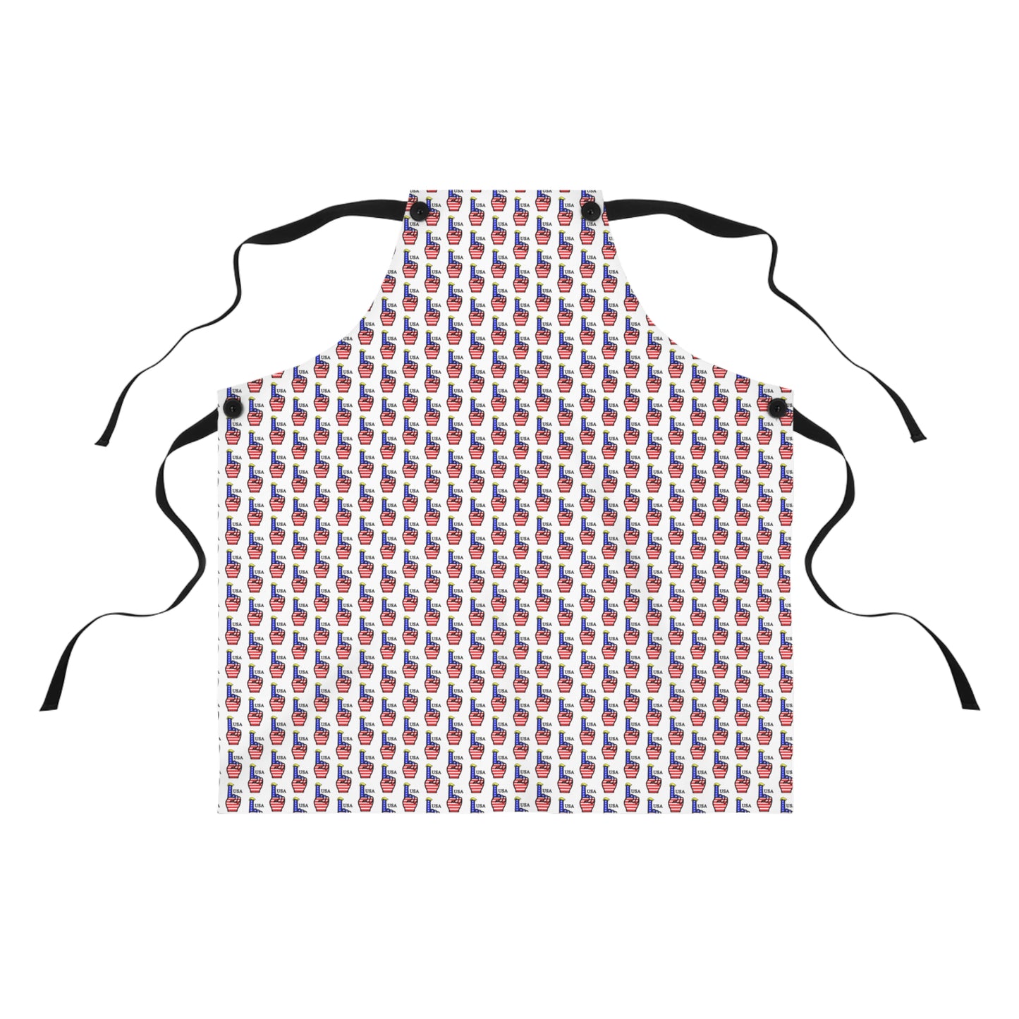 USA-1 Themed Style 2 Apron, Fun Cooking Gift for Him, BBQ Accessory, Foodie Gift for Election Party (Copy)