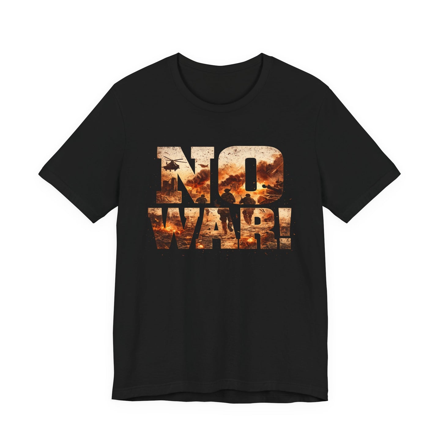 NO WAR! Protest Tee — Anti-War Statement T-Shirt