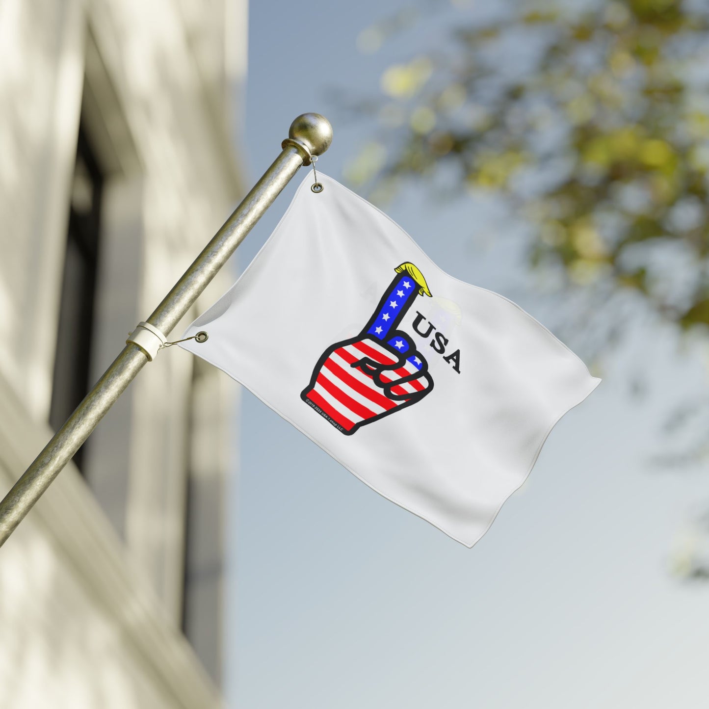 USA-1 Themed Style 1 Double-Sided Flag for Celebrations, Patriotic Decor, Sports Events, Home Garden, Outdoor Activities