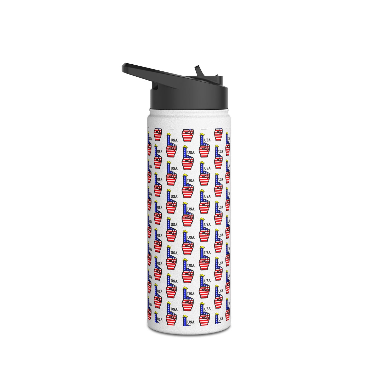 USA-1 Themed Stainless Steel Water Bottle | USA Spirit, Eco-Friendly Drinkware, Outdoor Gear, Gifts for Travelers, Sports Events, Festivals