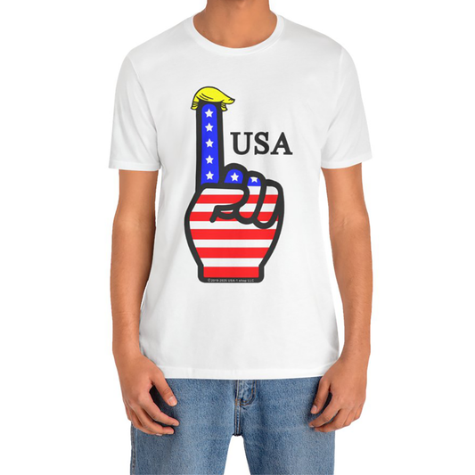 USA-1 Themed Men's Short Sleeve Shirt