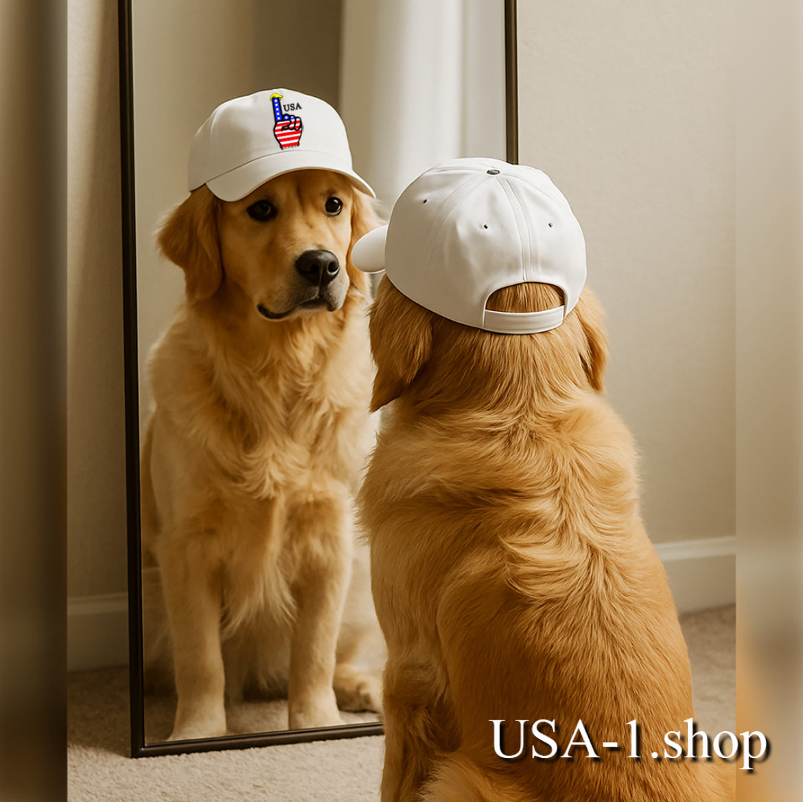 USA-1 Themed Dad Cap, Embroidered Design, Casual Hat for Men, Summer Accessory, Independence Day Gift, Everyday Wear, Fashion Statement