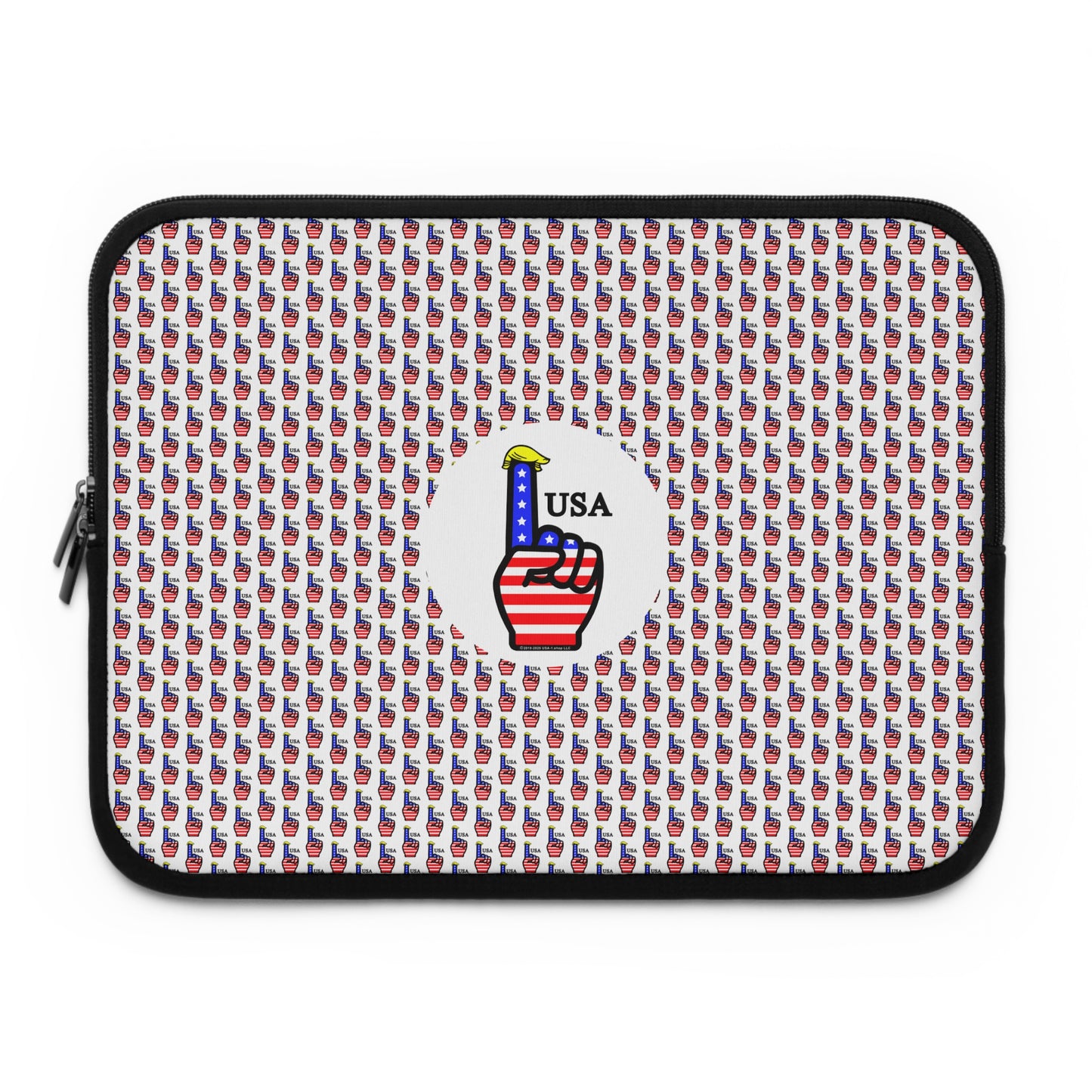 USA-1 Themed Style 2 Laptop Sleeve - Perfect for Students, Professionals, and Holidays like Independence Day, 4th of July, USA Pride