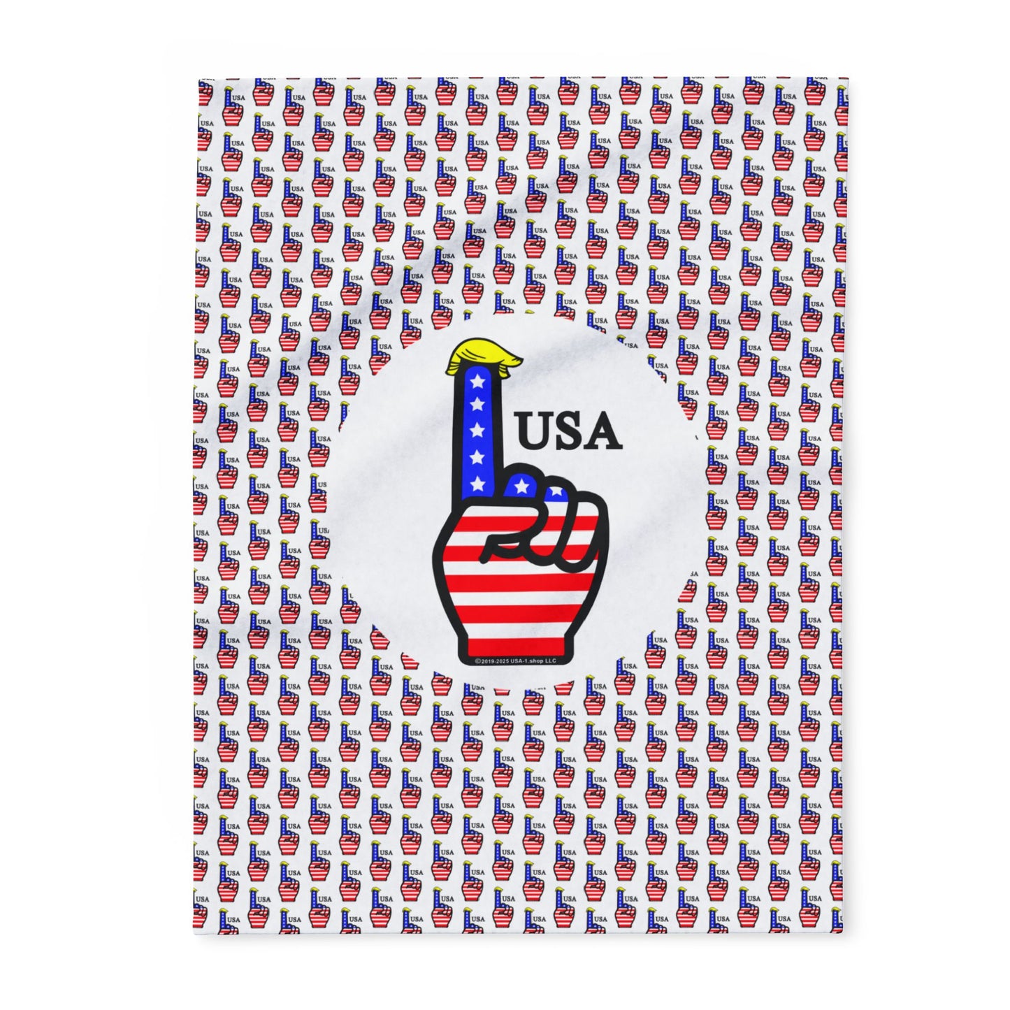 USA-1 Themed Style 2 Arctic Fleece Blanket