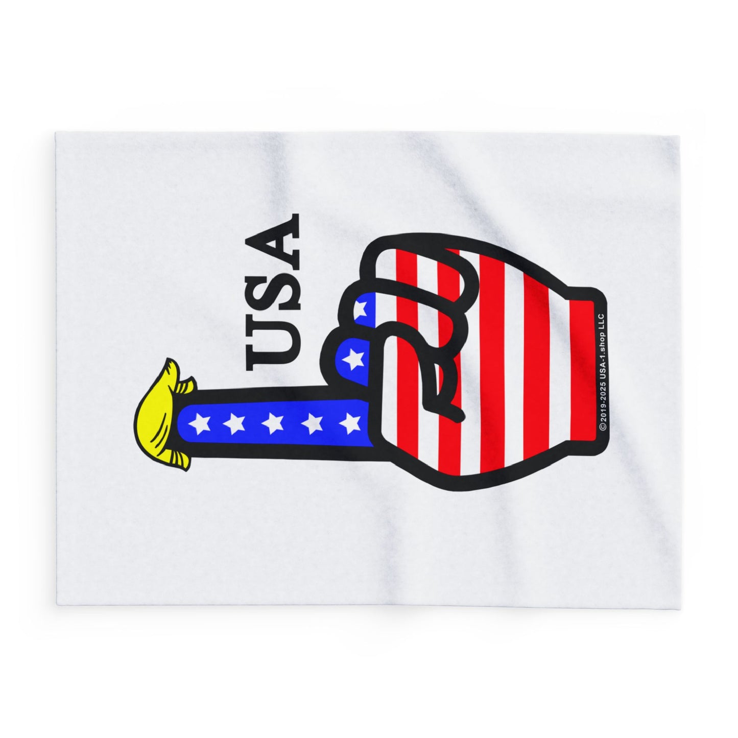 USA-1 Themed Style 1 Arctic Fleece Blanket