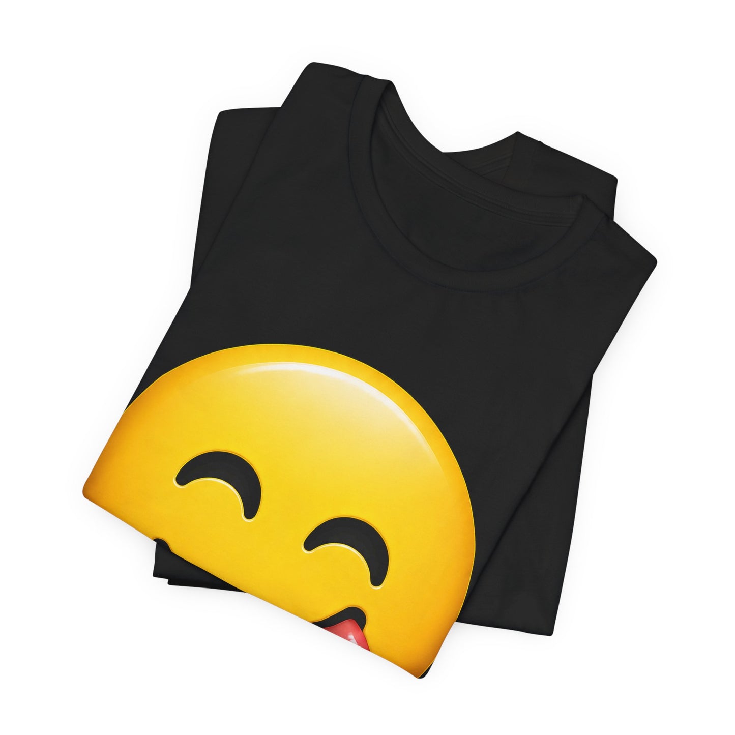 Yummy on Classic Black T - FRONT SIDE PRINT