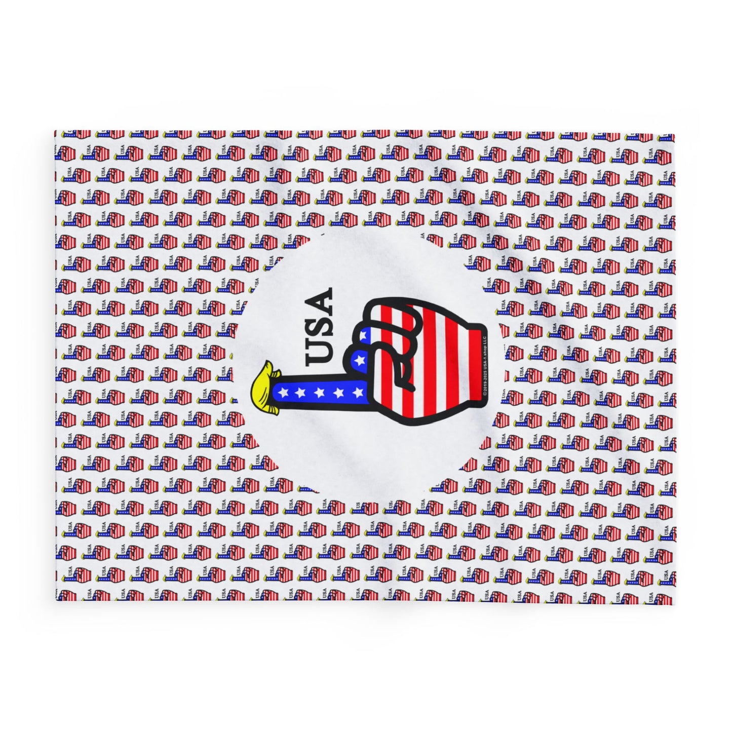 USA-1 Themed Style 2 Arctic Fleece Blanket