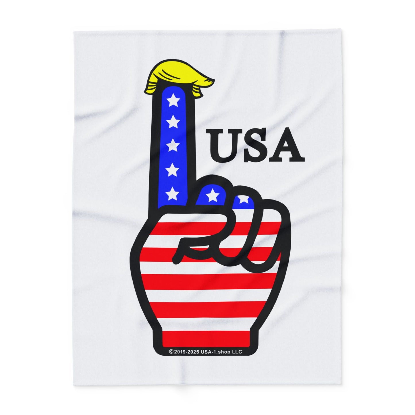 USA-1 Themed Style 1 Arctic Fleece Blanket