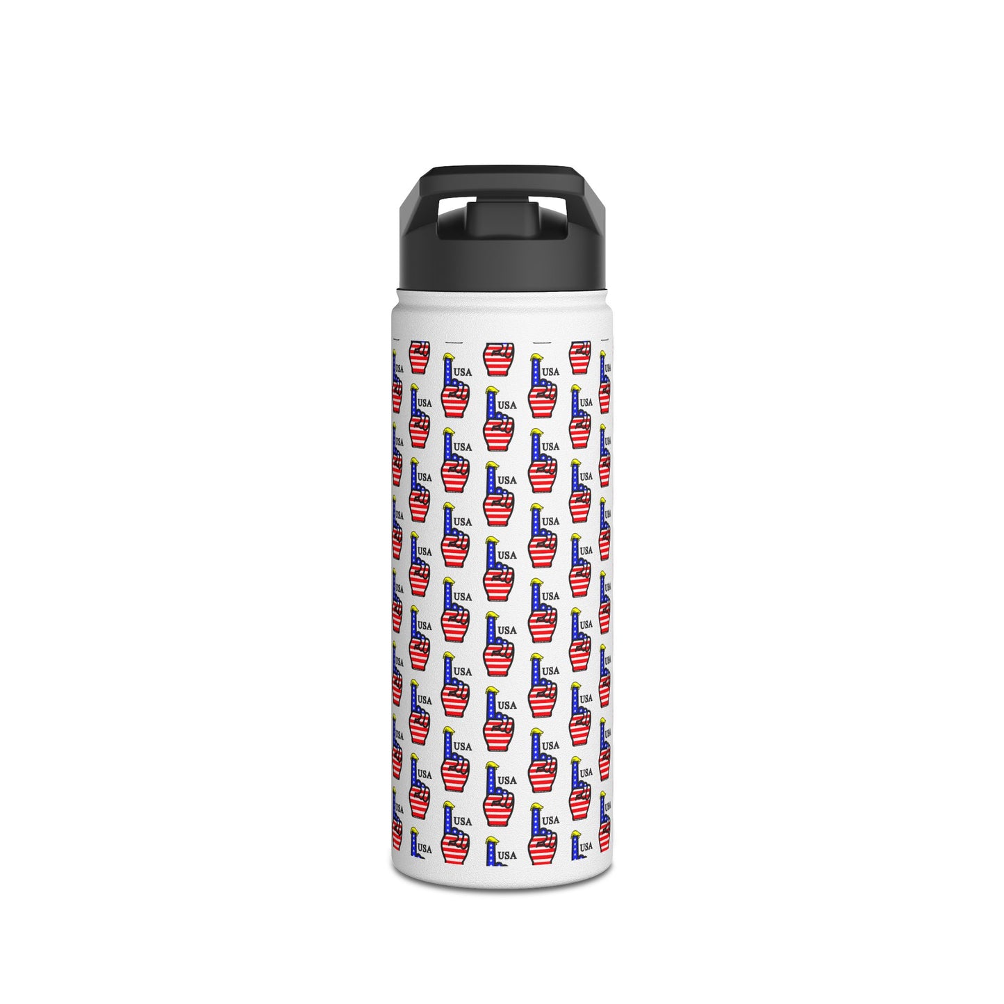 USA-1 Themed Stainless Steel Water Bottle | USA Spirit, Eco-Friendly Drinkware, Outdoor Gear, Gifts for Travelers, Sports Events, Festivals
