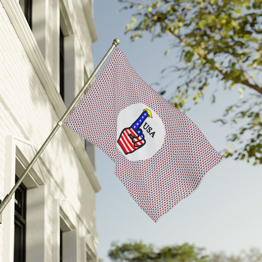 USA-1 Themed Style 2 Double-Sided Flag for Celebrations, Patriotic Decor, Sports Events, Home Garden, Outdoor Activities